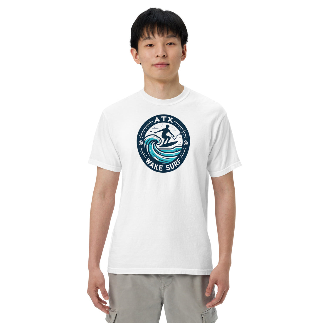 Unisex garment-dyed heavyweight t-shirt